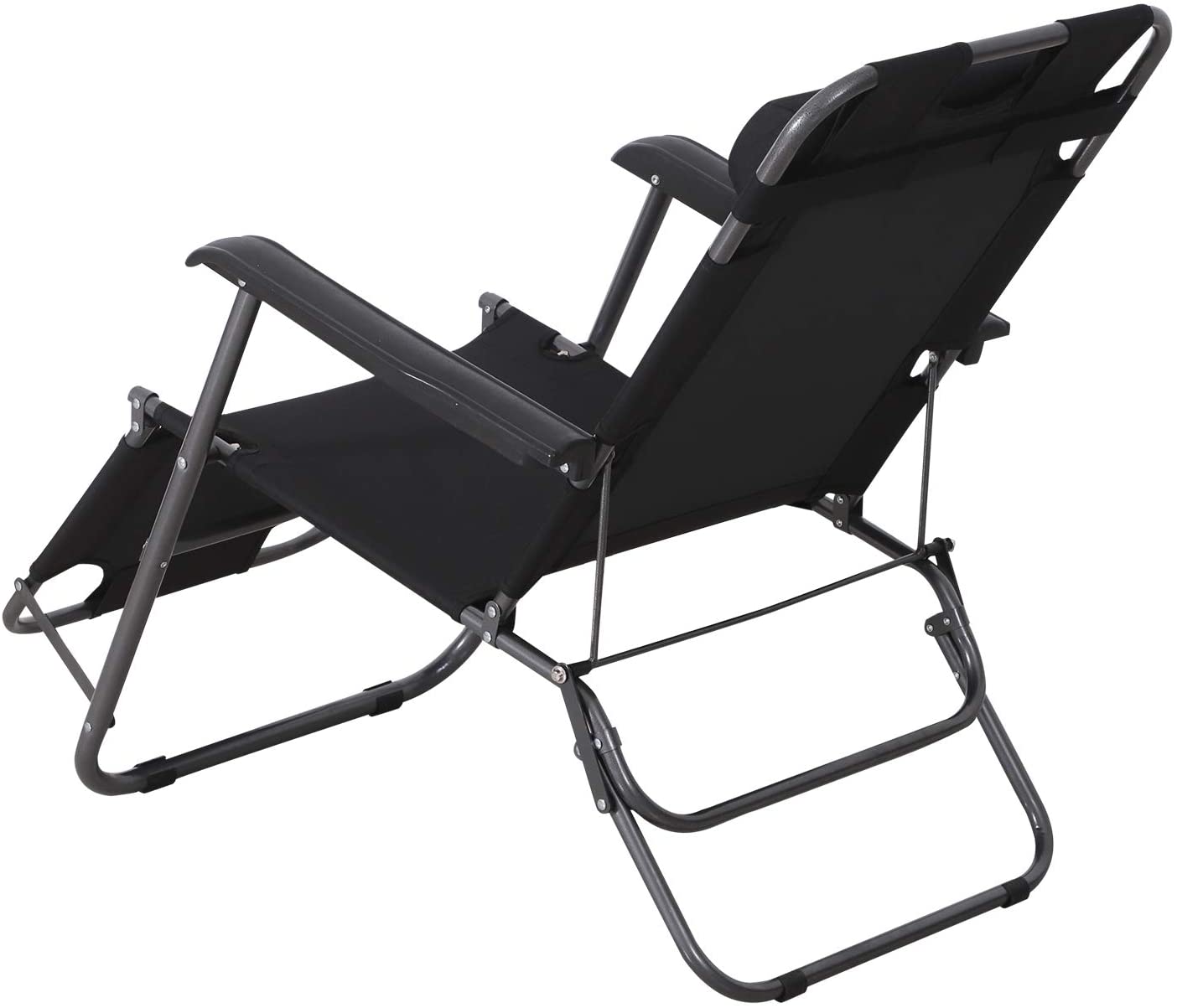 Chaise longue pliante inclinable Dropshipcenter